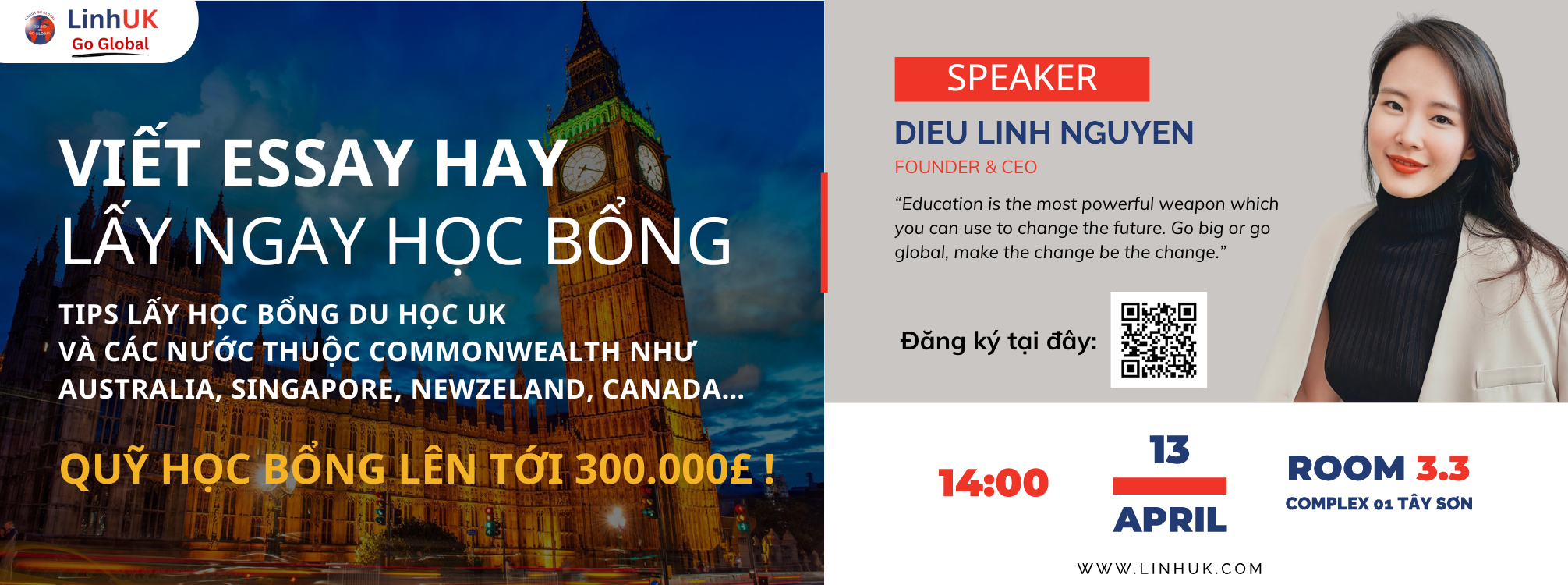 EVENT: VIẾT ESSAY HAY, LẤY NGAY HỌC BỔNG!